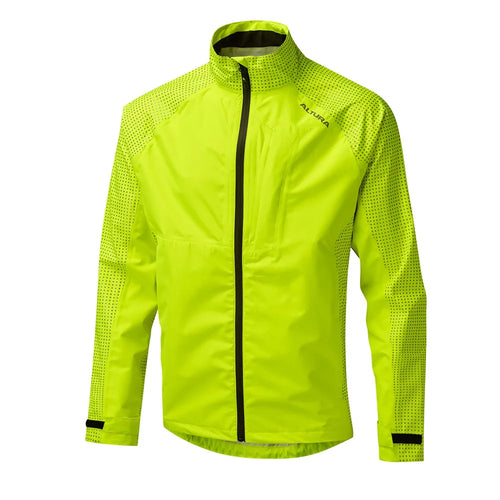Altura Nightvision Storm Waterproof Cycling Jacket in Yellow