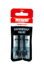 Stans - Tubeless Universal+ Valves Pair - Tall - Black