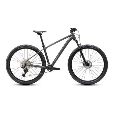 Cube Aim SLX Hardtail Mountain Bike in Slateblack/Chrome