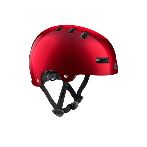 Bluegrass Superbold BMX Dirt Helmet in Metallic Red