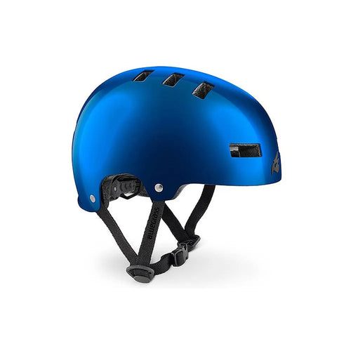 Bluegrass Superbold BMX Dirt Helmet in Metallic Blue