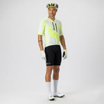 SCOTT RC Ultd Aero Short-sleeve Men's Jersey in Safety Yellow/White, view 4