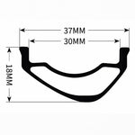 Boyd Kanuga FF 29er boost Wheelset MS