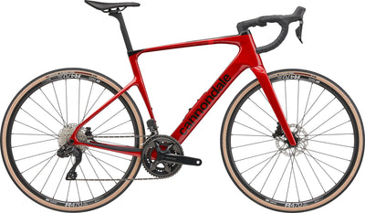 2025 Cannondale Synapse Carbon 4 105 Di2 Road Bike in Metallic Red