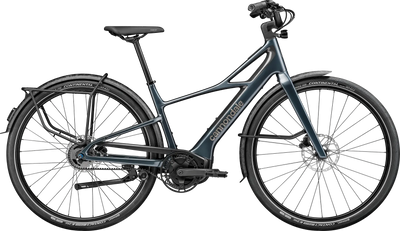 2027 Cannondale Flying V 2 Electric Hybrid Bike in Blue
