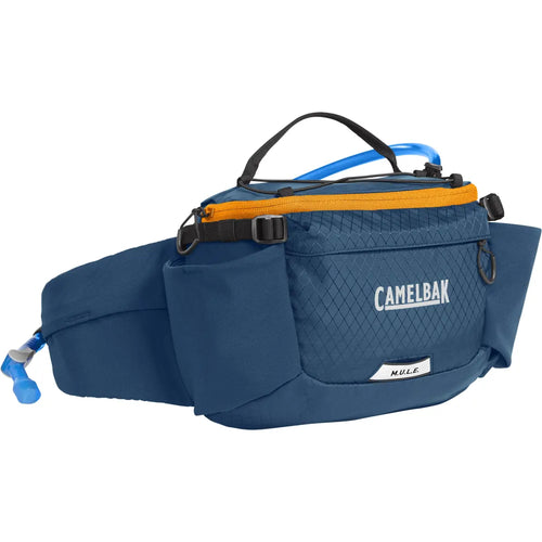 Camelbak M.U.L.E. 5 Waist Pack in Gibraltar Navy and Orange