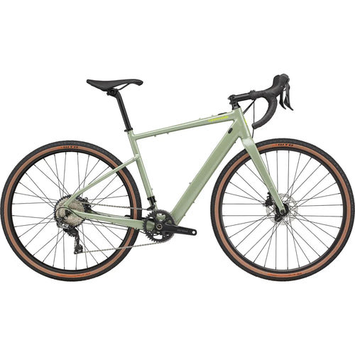 Cannondale Topstone Neo SL 1 Electric Gravel Bike in Agave Green