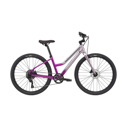 Cannondale Treadwell 2 Remixte Ltd Hybrid Bike in Purple