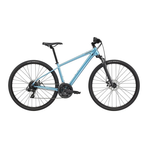 Cannondale Quick CX 4 Womens Hybrid Bike in Blue