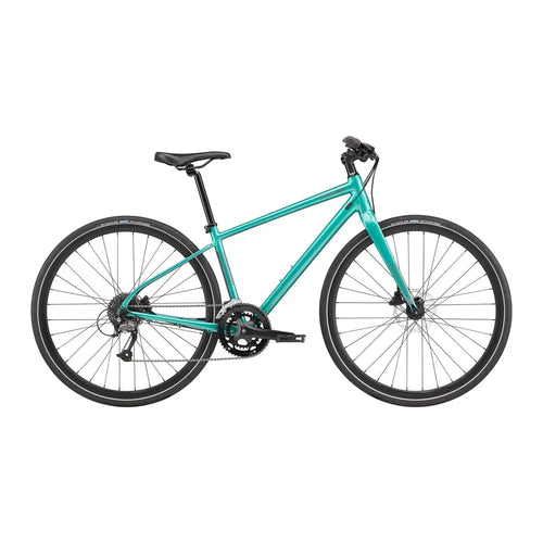 Cannondale Quick Womens 3 Disc Hybrid Bike in Blue