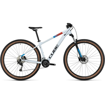 2023 Cube Aim SLX Hardtail Mountain Bike in White