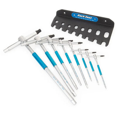 Park Tool THH-1 Sliding T-Handle Hex Wrench Set in Blue