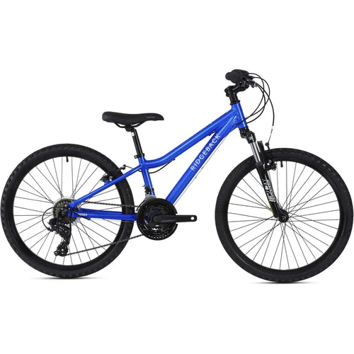 2023 Ridgeback MX24 24 Inch Kids Mountain Bike in Blue