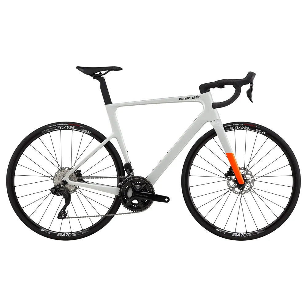 2023 Cannondale SuperSix EVO 3 105 Di2 Gen 4 Carbon Road Bike in Chalk