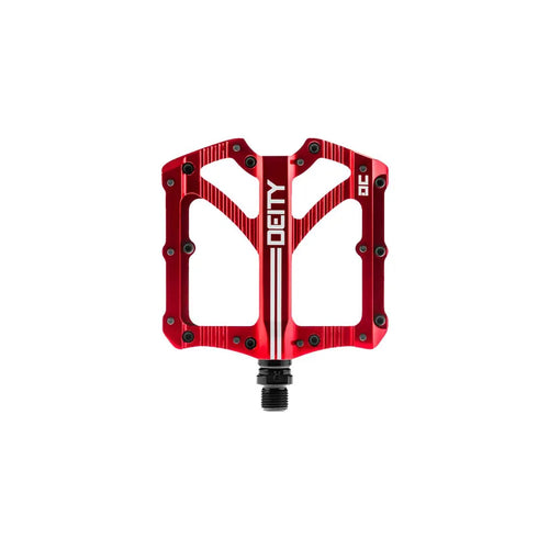 Deity Bladerunner Mountain Bike Pedals in Red