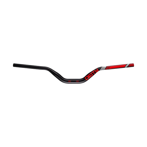 Deity Highside 80mm Rise Aluminium Handlebar in Red