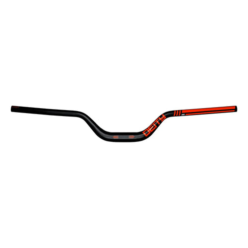 Deity Highside 800 80mm Rise Aluminium Handlebar in Red