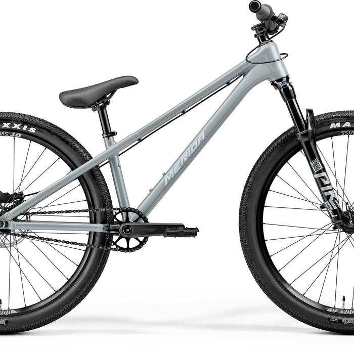 2026 Merida Dirt 700 Dirt Jump Bike in Silk Transparent Blue