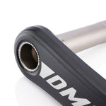 DMR Sect Aluminium Mountain Bike Cranks In Black 165mm Length