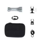 2026 Exposure Diablo Mk15 Gun Metal Black Bike Light with Helmet & Bar Mount