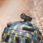 2026 Exposure Joystick Mk18 Bike Light in Gun Metal Black with Helmet & Bar Mount