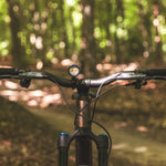 2026 Exposure Race Mk19 Front Bike Light in Gun Metal Black