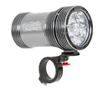2026 Exposure Six Pack Mk15 Front Bike Light in Gun Metal Black