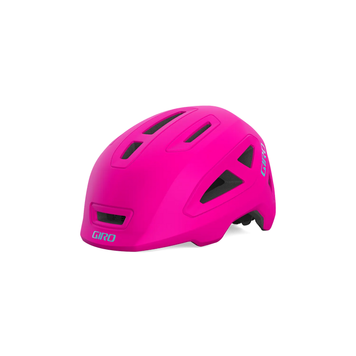 Giro Scamp II Youth Cycling Helmet in Purple