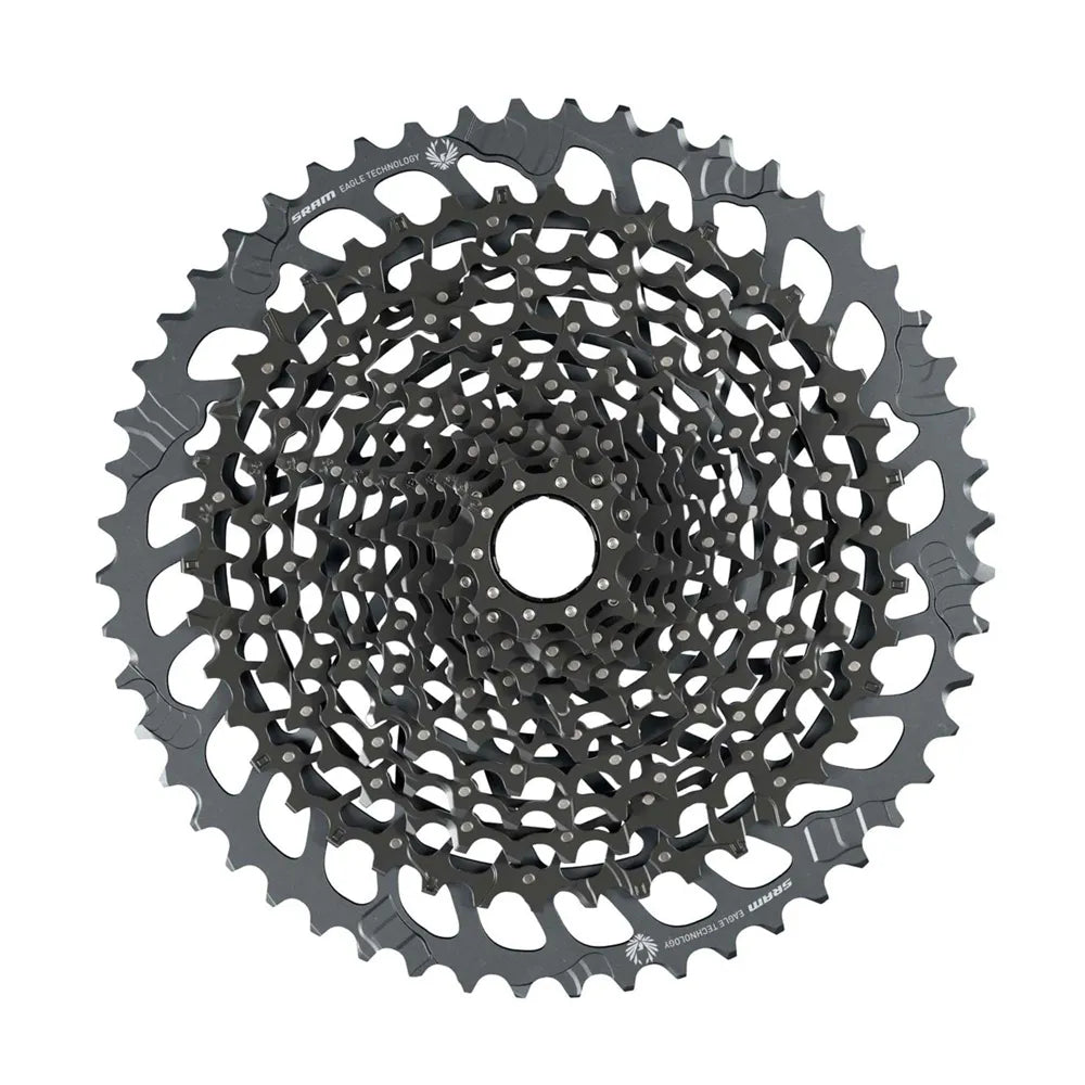SRAM XG-1275 GX Eagle Cassetta 12 Velocità – Nero, Acciaio, Per Mountain Bike
