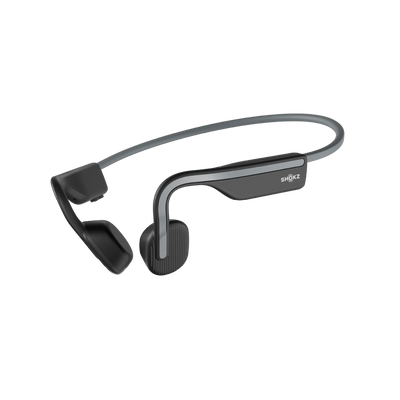 Shokz OpenMove bone conduction headphones in Slate Grey