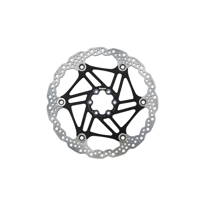 Hope 6 Bolt Floating Disc Rotor - 200mm in Black