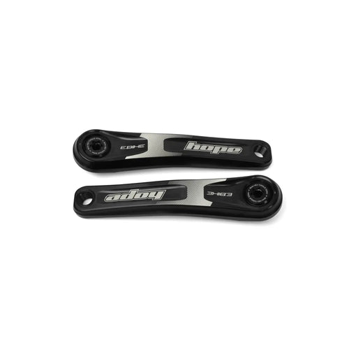 Hope E-Bike Crankset 155mm Standard Offset in Black