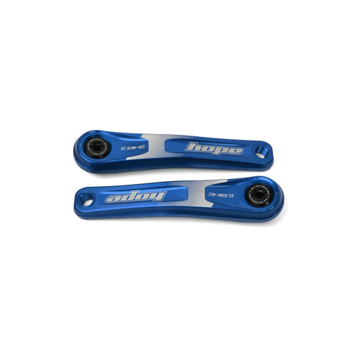 Hope E-Bike Crankset 165mm Standard Offset in Blue
