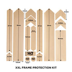HKT Plus FRAME PROTECTION KIT GLOSS CONTOUR, BLK,