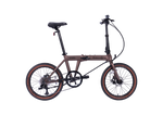 Dahon Hemingway GR folding bike in Rust, side view