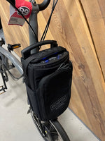 Ex Demo Brompton Electric P Line M4L Mid Electric Folding Bike in Storm Grey