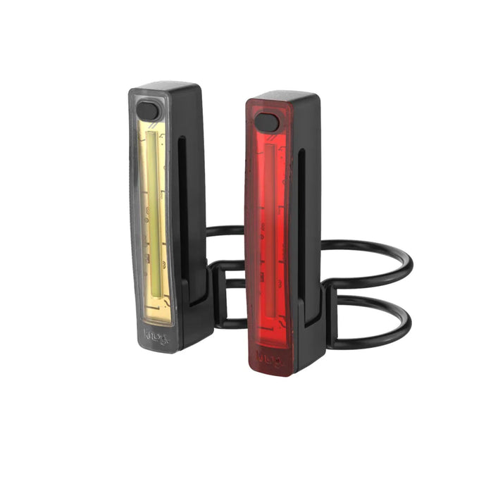 Knog Plus Bike Light Twinpack in Black