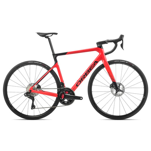 Orbea Orca M20iTEAM Ultegra Di2 Carbon Road Bike in Coral Red