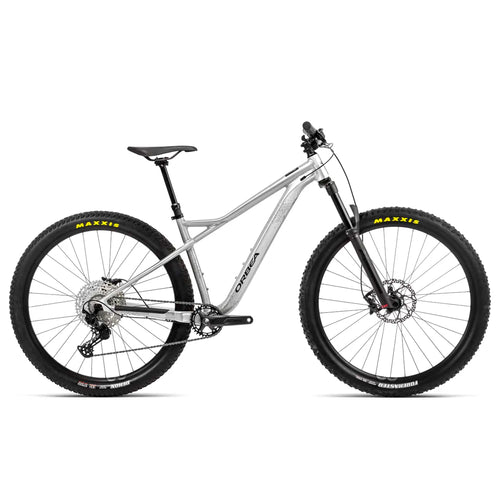 Orbea LAUFEY H10 Hardtail Mountain Bike in Silver
