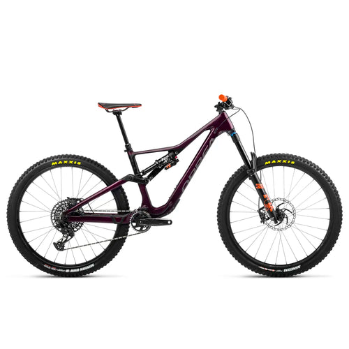 Orbea Rallon M10 Full Suspension Mountain Bike in Purple