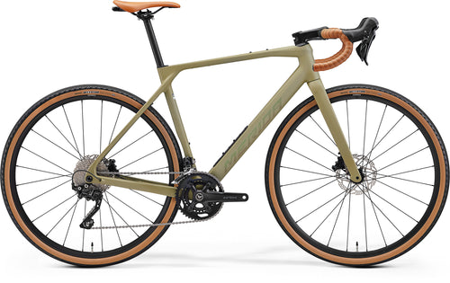 2027 Merida Mission 4000 Gravel Bike In Silk Low Key Green