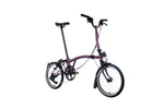 2026 Brompton C-Line 12-Speed Mid in Amethyst Lacquer