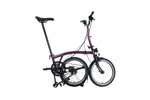 2026 Brompton C-Line 12-Speed Mid in Amethyst Lacquer