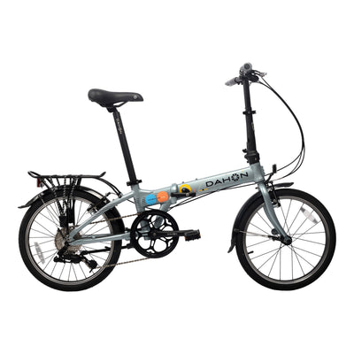 Dahon Mariner D8 40th Anniversary folding bike in Cyan