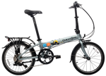 Dahon Mariner D8 20" Folding Bike | Cyan 40th Anniversary