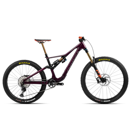 2023 Orbea RALLON M-TEAM Carbon Mountain Bike in Metallic Mulberry