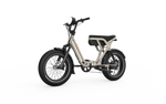 UTO OG200 electric bike in Dune Sand, three-quarter left