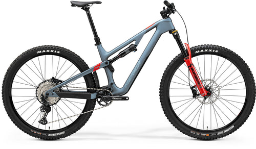2023 Merida One-Forty 6000 Full Suspension Mountain Bike in Blue