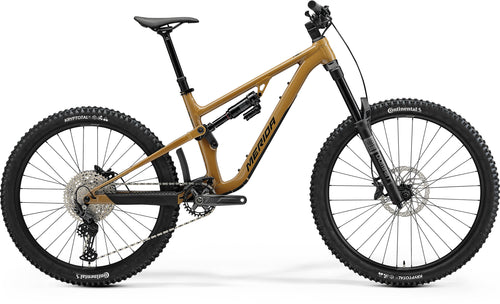 2026 Merida One Sixty 500 Full Suspension Mountain Bike in River Clay