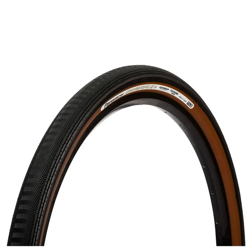 Panaracer Gravelking Semi Slick Plus TLC Folding Tyre in Brown